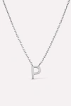 Ana Luisa Silver Letter Initial Necklace, Women's At Urban Outfitters