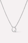 Ana Luisa Silver Letter Initial Necklace, Women's At Urban Outfitters