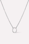 Ana Luisa Silver Letter Initial Necklace, Women's At Urban Outfitters