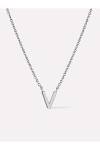 Ana Luisa Silver Letter Initial Necklace, Women's At Urban Outfitters