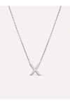 Ana Luisa Silver Letter Initial Necklace, Women's At Urban Outfitters