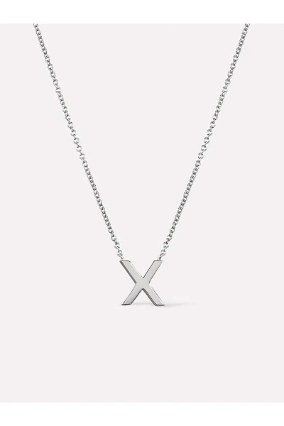 Ana Luisa Silver Letter Initial Necklace, Women's At Urban Outfitters