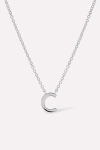 Ana Luisa Silver Letter Initial Necklace, Women's At Urban Outfitters