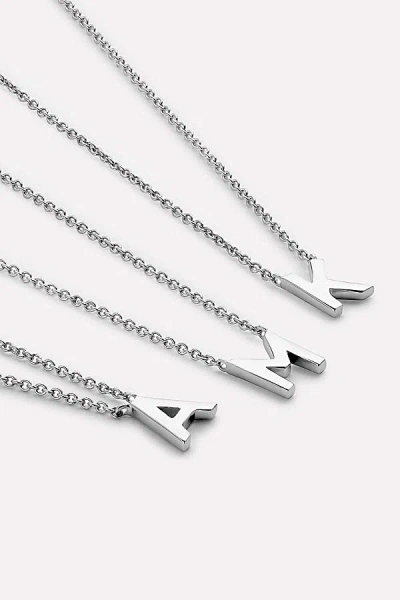 Ana Luisa Silver Letter Initial Necklace, Women's At Urban Outfitters