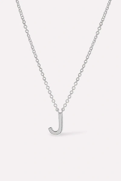 Ana Luisa Silver Letter Initial Necklace, Women's At Urban Outfitters