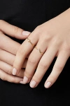 Ana Luisa Sky Set Moon And Star Rings In Gold, Women's At Urban Outfitters