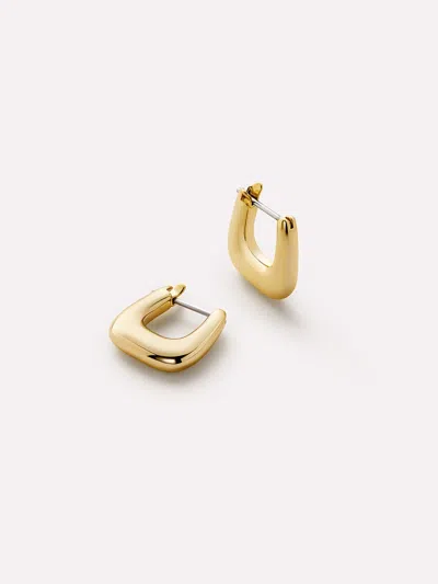 Ana Luisa Small Gold Hoop Earrings