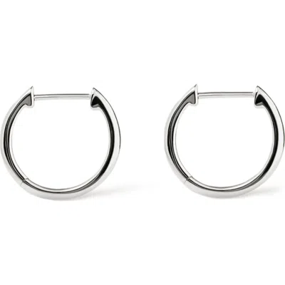 Ana Luisa Small Hoop Earrings In White