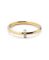 Ana Luisa Solid Gold Lab Grown Diamond Link Ring In Gold
