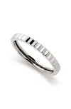 Ana Luisa Solid White Gold In Silver