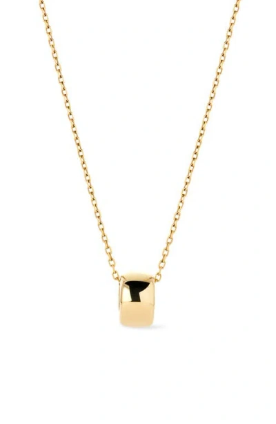 Ana Luisa Solid Yellow Gold In Brown
