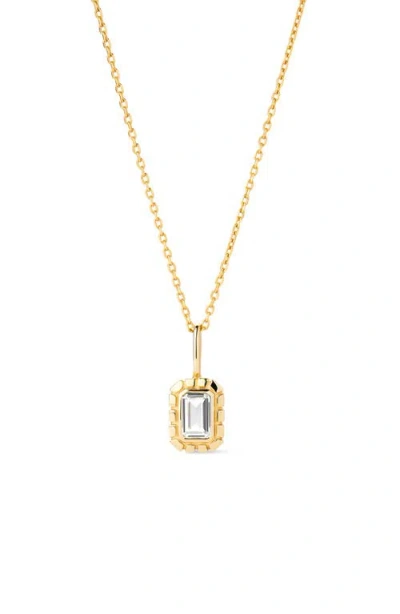 Ana Luisa Solid Yellow Gold Heirloom Charm Necklace In Multi