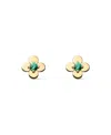 Ana Luisa Solid Yellow Gold Mini Flower Studs