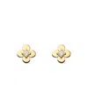 Ana Luisa Solid Yellow Gold Mini Flower Studs