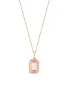 Ana Luisa Solid Yellow Gold Spritz Necklace In Multi