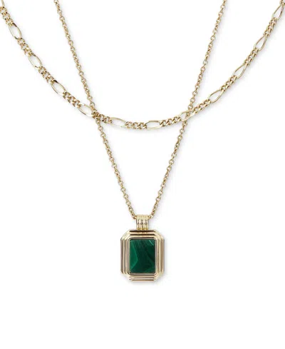 Ana Luisa Temple Green Set Gold-plated Layered Necklace