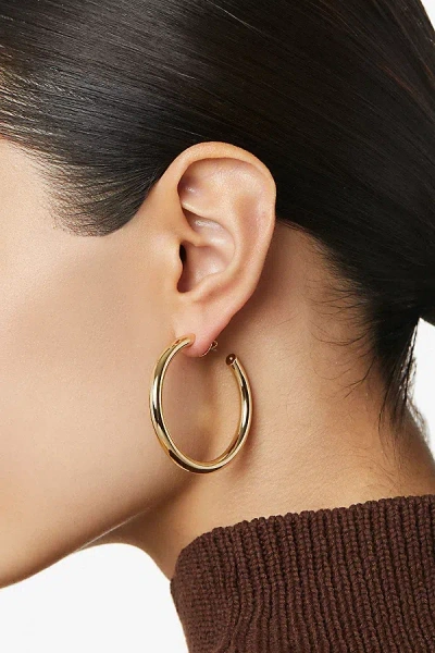 Ana Luisa Tia Medium Hoop Earrings In Gold, Women's At Urban Outfitters