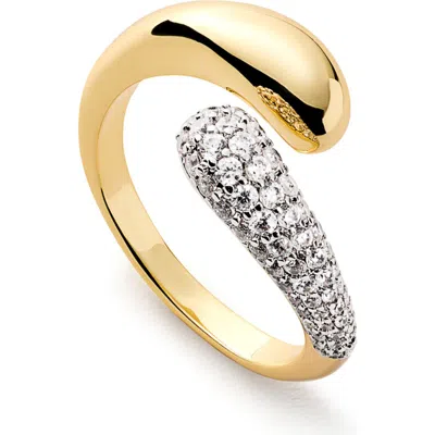 Ana Luisa Toby Brass Gold Band Ring