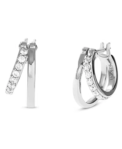 Ana Luisa Toda Mini Gold-plated Double Hoop Earrings In Metallic