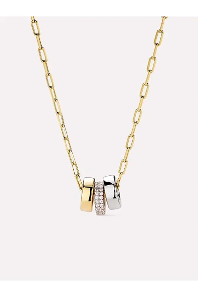 ANA LUISA TYLER CHARM NECKLACE IN GOLD, WOMEN'S AT URBAN OUTFITTERS