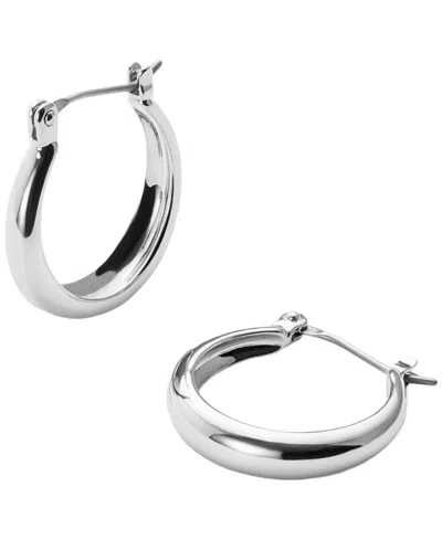 Ana Luisa Venus Silver Endless Hoop Earrings In Metallic