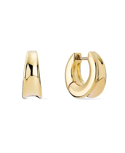 Ana Luisa Wade Mini Huggie Hoop Earrings In Gold