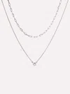 Ana Luisa White Gold Chain