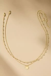 Ana Luisa Willow Coin Pendant Necklaces, Set Of 2 In Gold