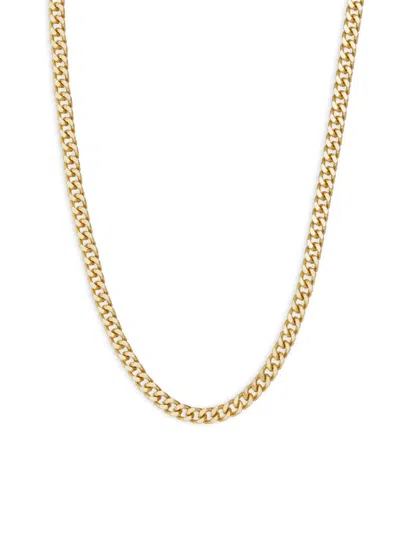 Ana Luisa Women's Adam 14k Golpldated 16'' Curb Chain Necklace In Brass