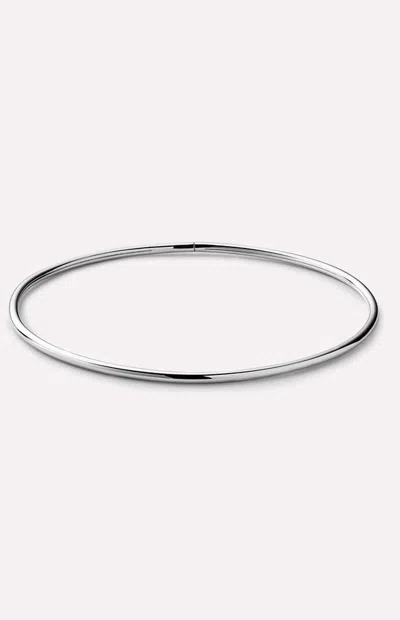 Ana Luisa Women's Carter 2mm Silver Bangle Bracelet In Metallic