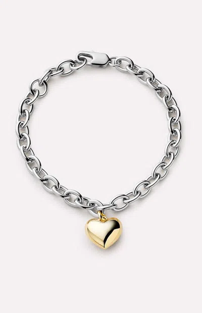 Ana Luisa Women's Lev Two-tone Chain Bracelet In Gold And Silver In Metallic