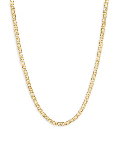Ana Luisa Women's Skylar 14k Goldplated Curb Chain Necklace In Brass