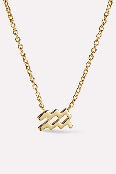 Ana Luisa Zodiac Necklace In Aquarius, Women's At Urban Outfitters