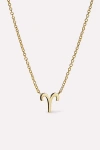 Ana Luisa Zodiac Necklace In Aries, Women's At Urban Outfitters