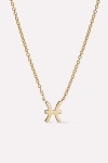 Ana Luisa Zodiac Necklace In Pisces, Women's At Urban Outfitters