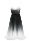 Ana Radu Maxikleid Mit Farbverlauf In Weiss