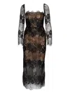 Ana Radu Lace Long-sleeve Dress