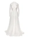 Ana Radu Lace-panelled Maxi Dress In White