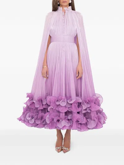 Ana Radu Mystic Wave Dress In Purple