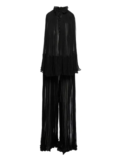 Ana Radu Pleated Jumpsuit