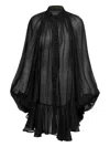 Ana Radu Sheer Cape-style Dress