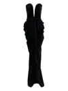 Ana Radu Strapless-design Maxi Dress In Black