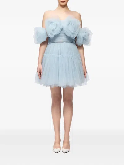 Ana Radu Tulle Off-shoulder Dress