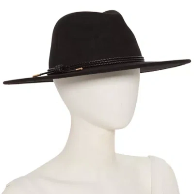 Ana With Rope Detail Womens Pma Hat In Black