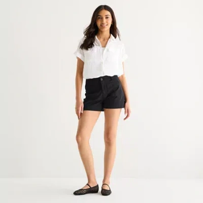 Ana Womens 4" Highest Rise Chino Short In Multi