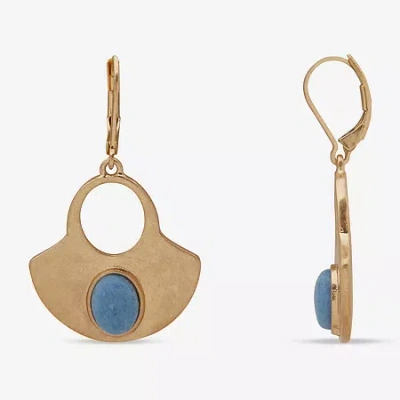 Ana Womens Drop Earrings In Gold