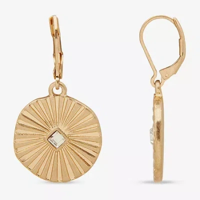 Ana Womens Drop Earrings In Gold