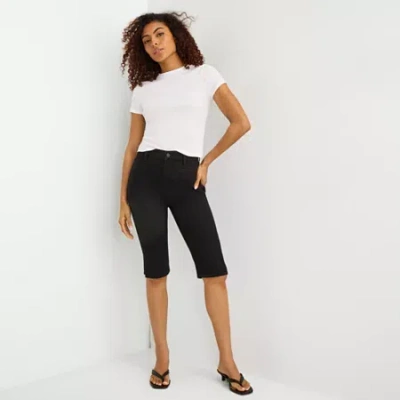 Ana Womens High Rise Capri Jean In Multi