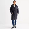 Ana Womens Lightweight Parka In Black