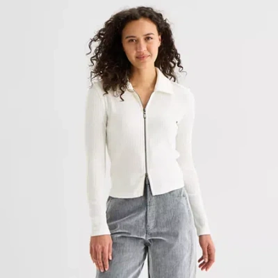 Ana Womens Long Sleeve T-shirt In Sand